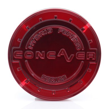 Concaver Center Cap Candy Red