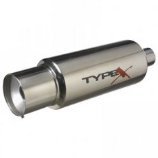 Type X Racing 'DualSound' - Ø150mm - Straight Tip Type X Racing 'DualSound' - Ø150mm - Straight Tip